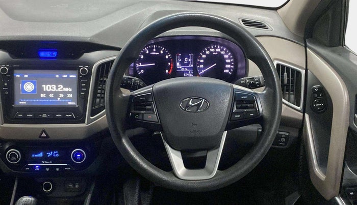 2016 Hyundai Creta SX PLUS 1.6 PETROL, Petrol, Manual, 57,409 km, Steering Wheel Close Up