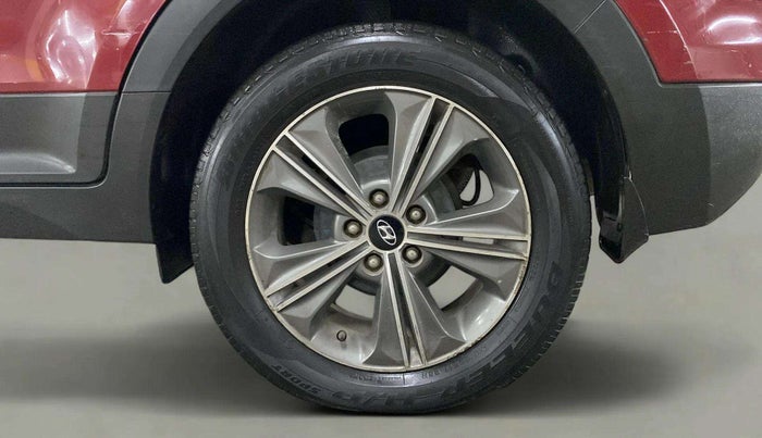2017 Hyundai Creta SX PLUS AT 1.6 PETROL, Petrol, Automatic, 70,401 km, Left Rear Wheel
