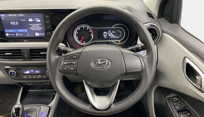 2021 Hyundai GRAND I10 NIOS ASTA AMT 1.2 KAPPA VTVT, Petrol, Automatic, 35,104 km, Steering Wheel Close Up