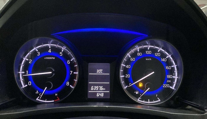 2018 Maruti Baleno DELTA PETROL 1.2, Petrol, Manual, 63,960 km, Odometer Image