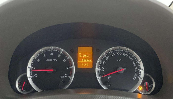 2017 Maruti Ertiga VXI, Petrol, Manual, 78,806 km, Odometer Image