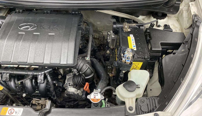 2015 Hyundai Grand i10 ASTA AT 1.2 KAPPA VTVT, Petrol, Automatic, 74,319 km, Engine View - Left