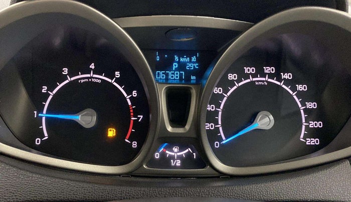 2016 Ford Ecosport TITANIUM 1.5L PETROL AT, Petrol, Automatic, 67,701 km, Odometer Image