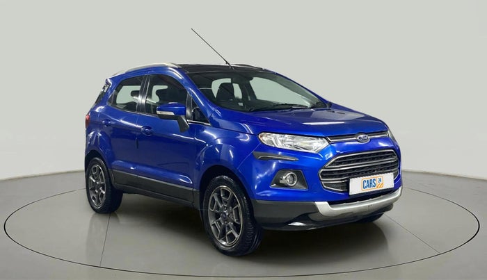 2017 Ford Ecosport TITANIUM+ 1.5L DIESEL, Diesel, Manual, 57,908 km, Right Front Diagonal