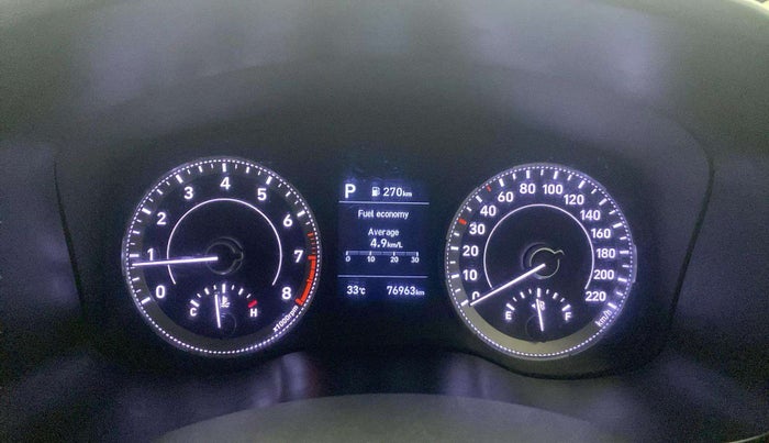 2020 Hyundai VENUE SX PLUS 1.0 TURBO DCT, Petrol, Automatic, 76,945 km, Odometer Image