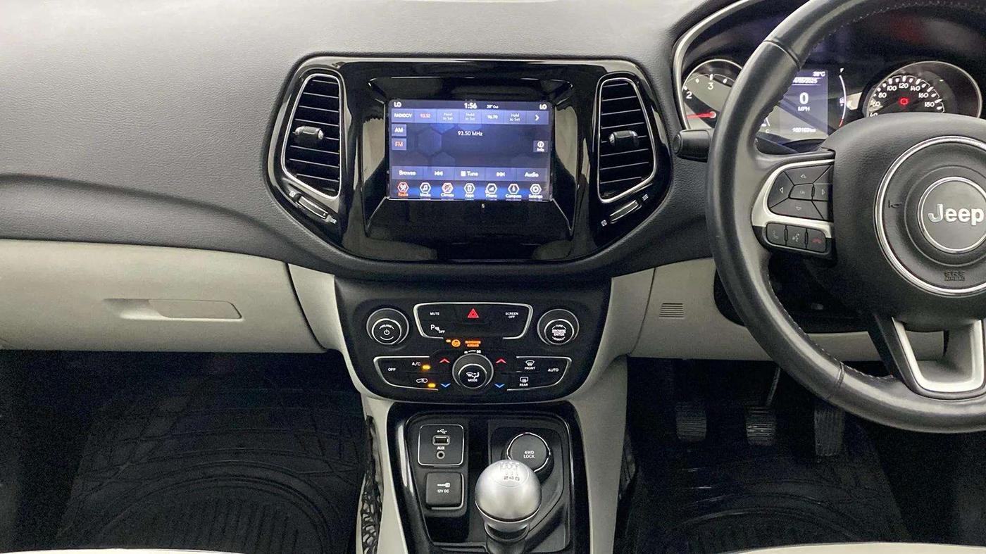 2018 Jeep Compass LIMITED 2.0 DIESEL 4X4, Diesel, Manual, 1,00,217 km, Air Conditioner