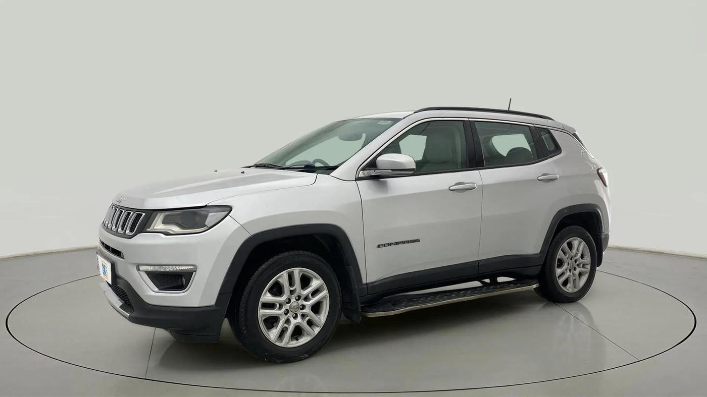2018 Jeep Compass LIMITED 2.0 DIESEL 4X4, Diesel, Manual, 1,00,217 km, Left Front Diagonal