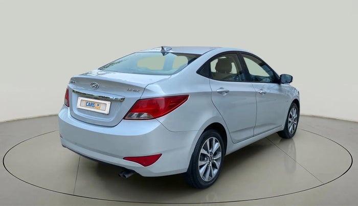 2016 Hyundai Verna 1.6 VTVT SX, Petrol, Manual, 52,054 km, Right Back Diagonal