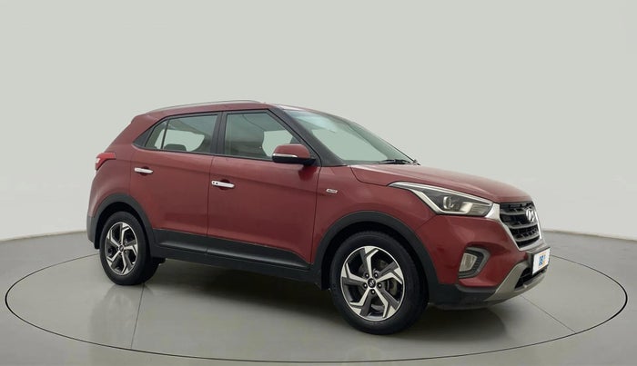 2019 Hyundai Creta SX AT 1.6 PETROL, Petrol, Automatic, 83,580 km, Right Front Diagonal