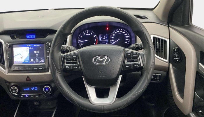 2019 Hyundai Creta SX AT 1.6 PETROL, Petrol, Automatic, 83,580 km, Steering Wheel Close Up