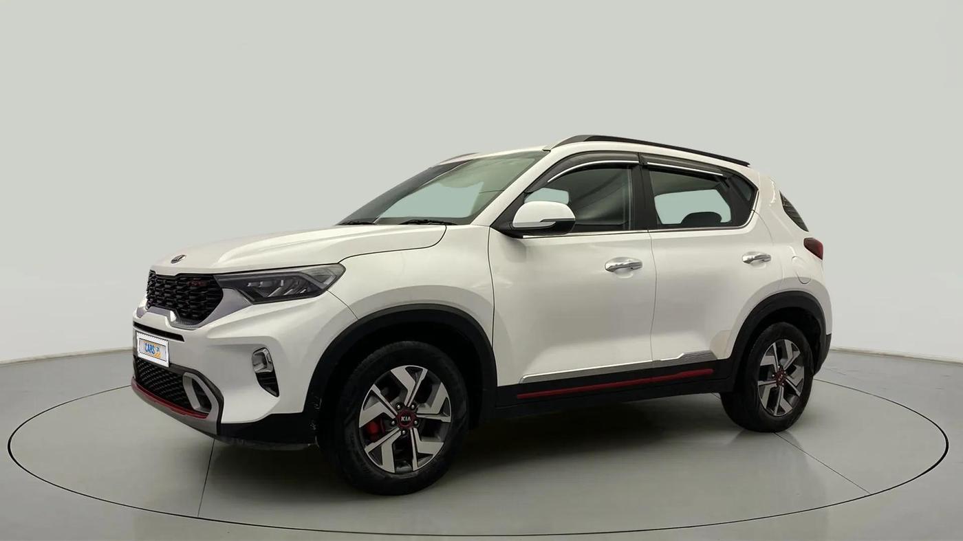 2020 KIA SONET GTX PLUS 1.0 IMT, Petrol, Manual, 49,321 km, Left Front Diagonal
