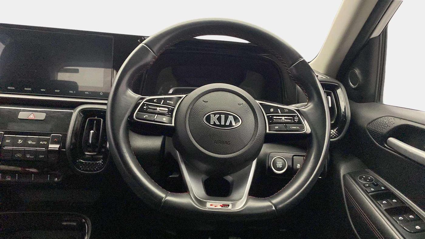 2020 KIA SONET GTX PLUS 1.0 IMT, Petrol, Manual, 49,321 km, Steering Wheel Close Up