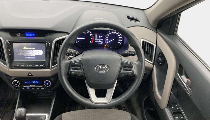2017 Hyundai Creta SX PLUS 1.6 PETROL, Petrol, Manual, 27,153 km, Steering Wheel Close Up