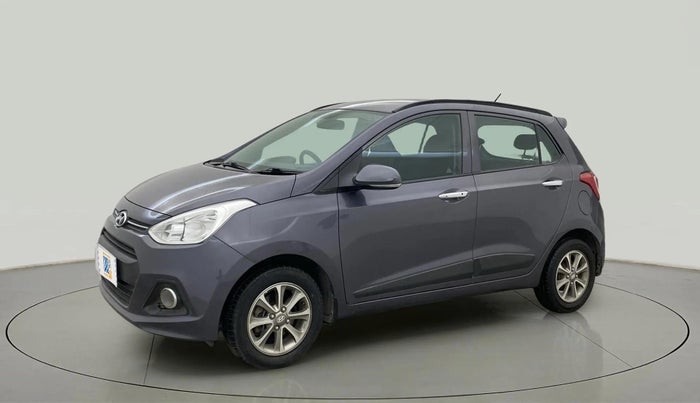 2014 Hyundai Grand i10 ASTA (O) 1.2 KAPPA VTVT, Petrol, Manual, 73,619 km, Left Front Diagonal