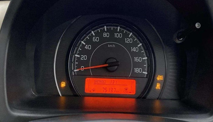 2021 Maruti New Wagon-R LXI CNG 1.0, CNG, Manual, 75,137 km, Odometer Image