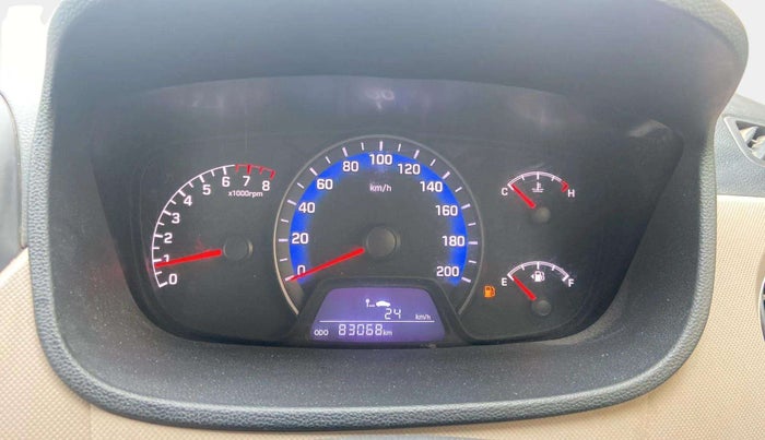 2018 Hyundai Xcent E+, Petrol, Manual, 83,053 km, Odometer Image