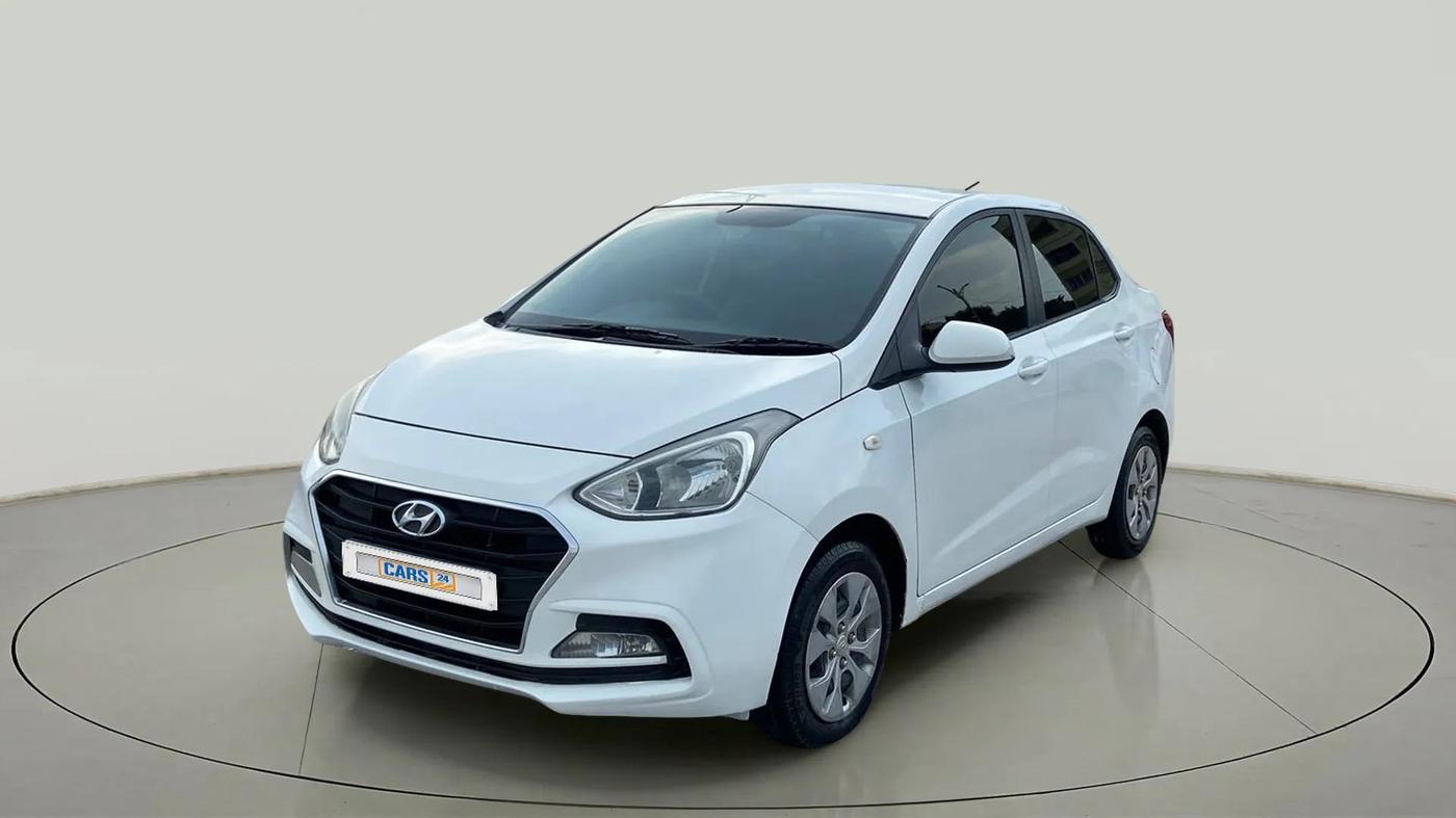 2018 Hyundai Xcent E+, Petrol, Manual, 83,053 km, Left Front Diagonal