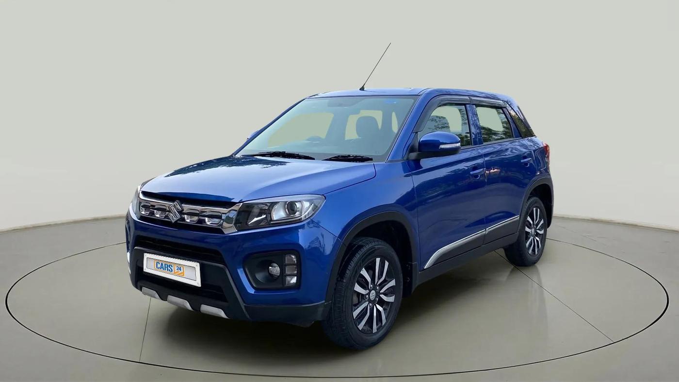 2021 Maruti Vitara Brezza LXI, Petrol, Manual, 16,186 km, Left Front Diagonal