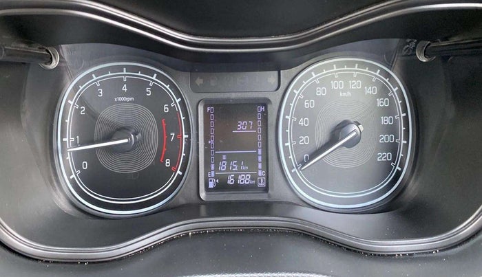 2021 Maruti Vitara Brezza LXI, Petrol, Manual, 16,186 km, Odometer Image