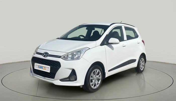 2019 Hyundai Grand i10 SPORTZ 1.2 KAPPA VTVT, Petrol, Manual, 42,534 km, Left Front Diagonal