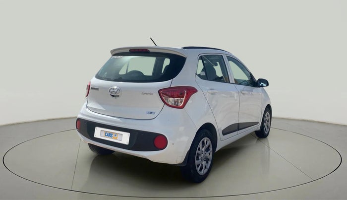 2019 Hyundai Grand i10 SPORTZ 1.2 KAPPA VTVT, Petrol, Manual, 42,534 km, Right Back Diagonal