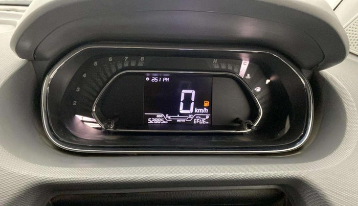2021 Tata TIGOR XZ PLUS PETROL, Petrol, Manual, 52,825 km, Odometer Image