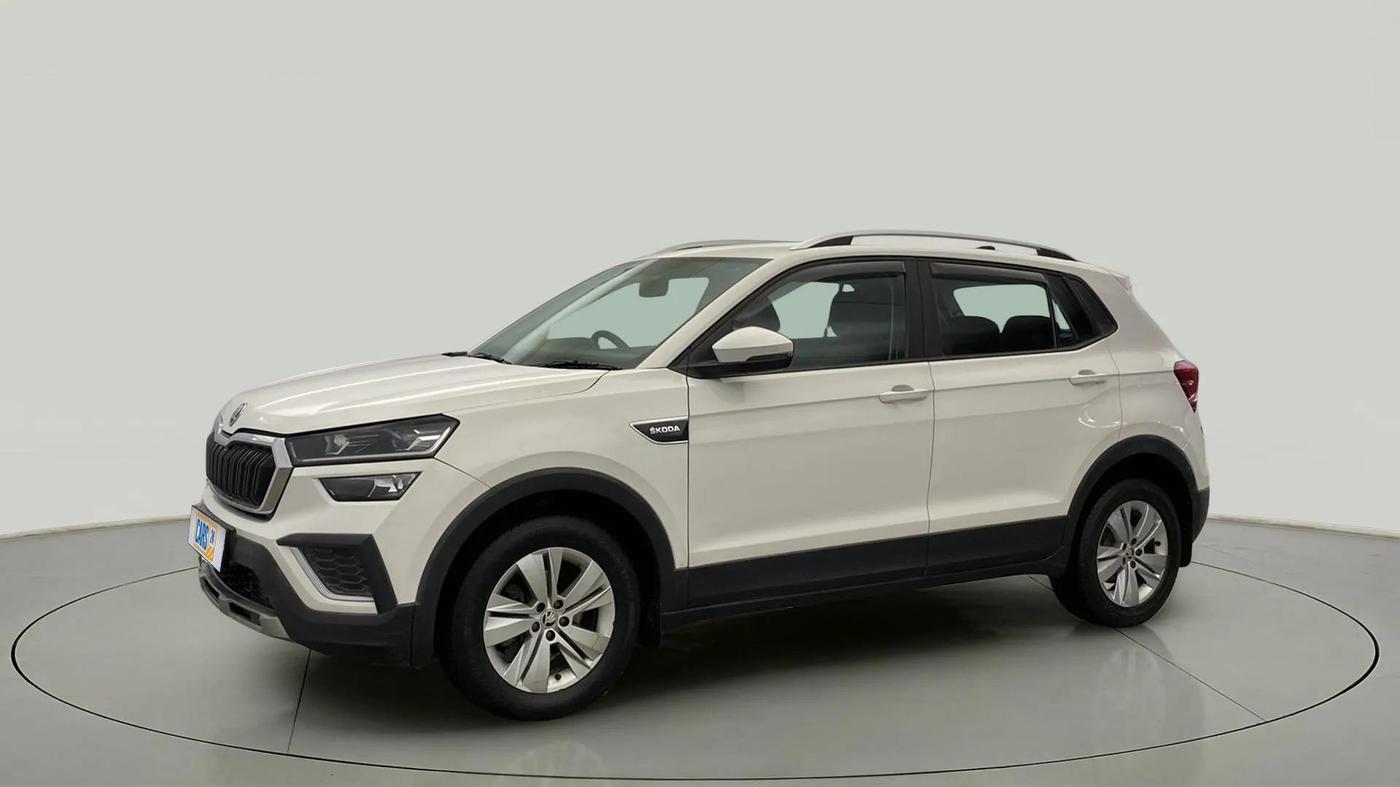 2022 Skoda KUSHAQ AMBITION 1.0L TSI MT, Petrol, Manual, 52,660 km, Left Front Diagonal