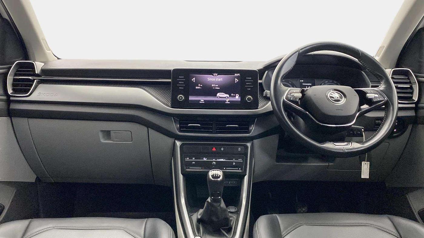 2022 Skoda KUSHAQ AMBITION 1.0L TSI MT, Petrol, Manual, 52,660 km, Dashboard