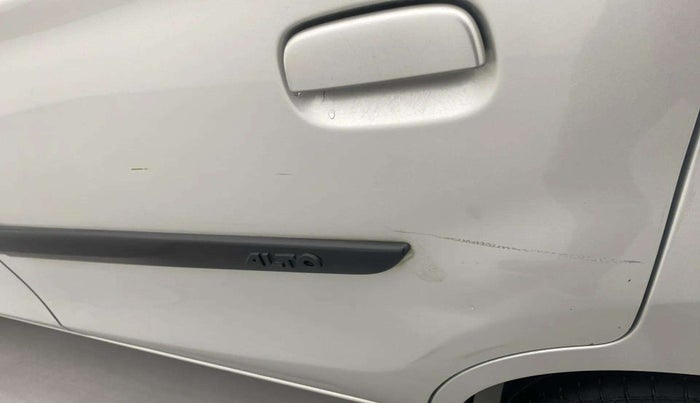 2018 Maruti Alto 800 VXI UTSAV EDITION, Petrol, Manual, 62,259 km, Rear left door - Slight discoloration