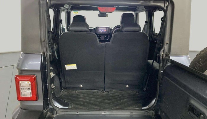 2021 Mahindra Thar LX PETROL HT 4WD AT, Petrol, Automatic, 24,606 km, Boot Inside