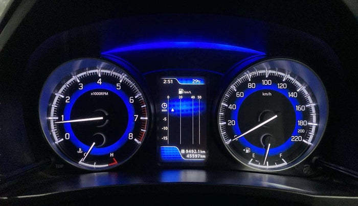 2021 Maruti Baleno ZETA PETROL 1.2, Petrol, Manual, 45,596 km, Odometer Image