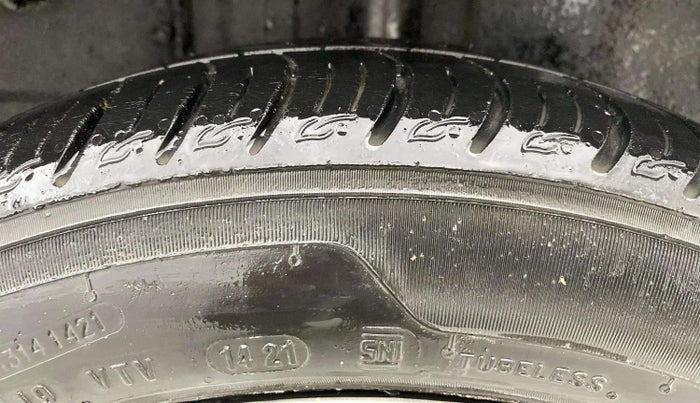 2021 Tata ALTROZ XM PLUS PETROL, Petrol, Manual, 64,994 km, Left Rear Tyre Tread