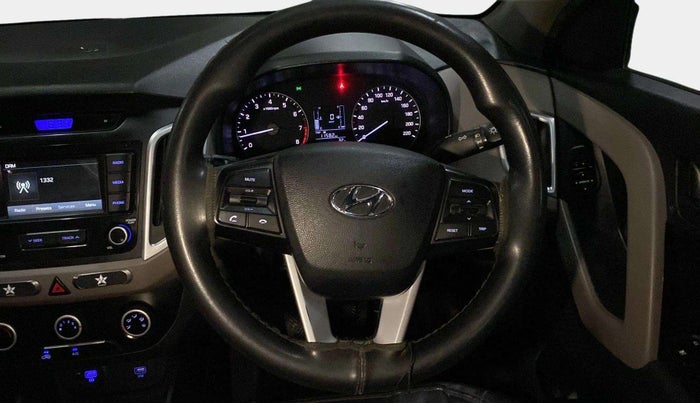 2018 Hyundai Creta E PLUS 1.6 PETROL, Petrol, Manual, 79,865 km, Steering Wheel Close Up