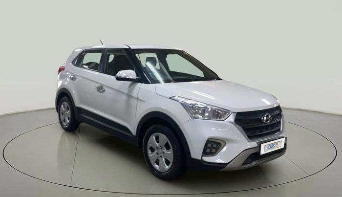 2018 Hyundai Creta E PLUS 1.6 PETROL, Petrol, Manual, 79,865 km, Right Front Diagonal