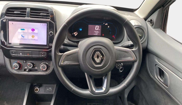 2021 Renault Kwid RXT 1.0 (O), Petrol, Manual, 23,534 km, Steering Wheel Close Up