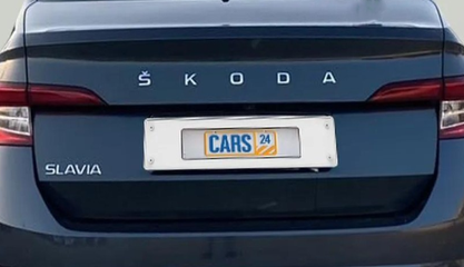 2022 Skoda SLAVIA AMBITION 1.0L TSI MT, Petrol, Manual, 25,461 km, Dicky (Boot door) - Minor scratches