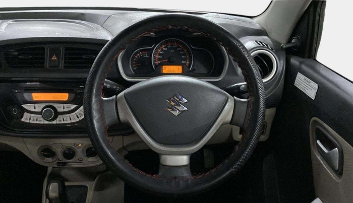 2015 Maruti Alto K10 VXI AMT, Petrol, Automatic, 75,612 km, Steering Wheel Close Up