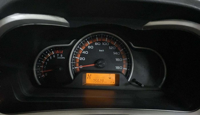 2015 Maruti Alto K10 VXI AMT, Petrol, Automatic, 75,612 km, Odometer Image