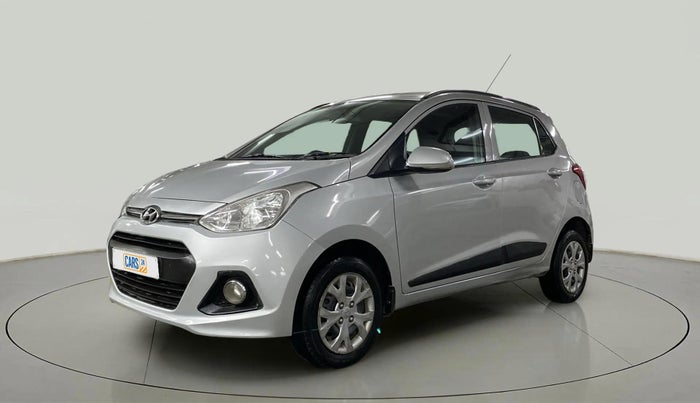 2016 Hyundai Grand i10 SPORTZ 1.2 KAPPA VTVT, Petrol, Manual, 61,767 km, Left Front Diagonal