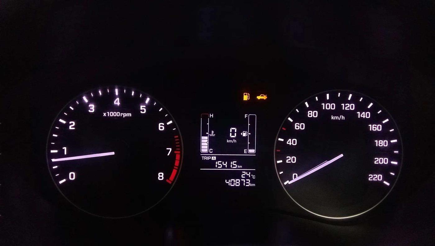 2016 Hyundai Elite i20 SPORTZ 1.2, Petrol, Manual, 40,873 km, Odometer Image