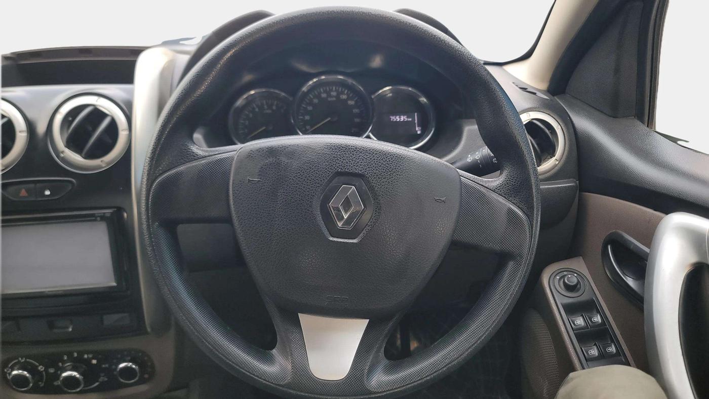 2019 Renault Duster 85 PS RXS MT DIESEL, Diesel, Manual, 75,511 km, Steering Wheel Close Up