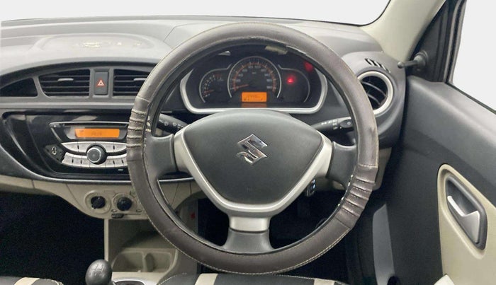 2015 Maruti Alto K10 VXI, Petrol, Manual, 10,408 km, Steering Wheel Close Up