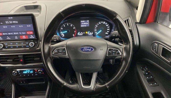 2018 Ford Ecosport TITANIUM 1.5L PETROL, Petrol, Manual, 68,971 km, Steering Wheel Close Up