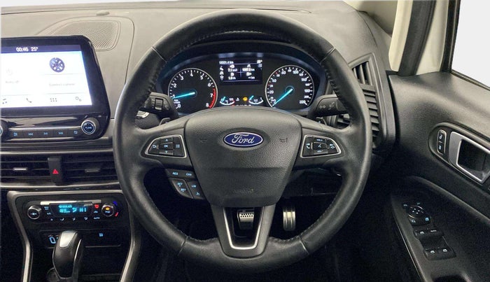 2019 Ford Ecosport TITANIUM + 1.5L PETROL AT, Petrol, Automatic, 18,471 km, Steering Wheel Close Up