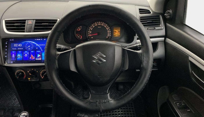 2016 Maruti Swift LXI (O), Petrol, Manual, 75,818 km, Steering Wheel Close Up