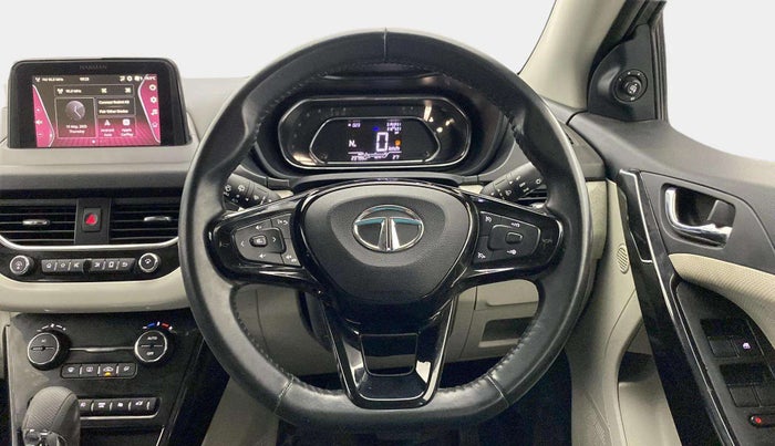 2021 Tata NEXON XZA PLUS SUNROOF PETROL, Petrol, Automatic, 23,780 km, Steering Wheel Close Up