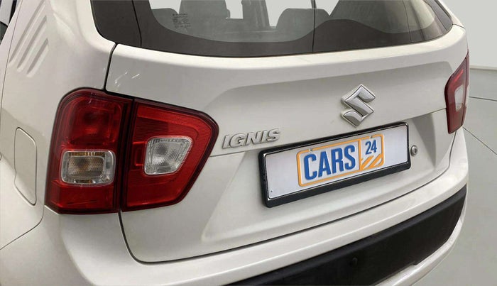 2017 Maruti IGNIS SIGMA 1.2, Petrol, Manual, 38,771 km, Dicky (Boot door) - Slightly rusted