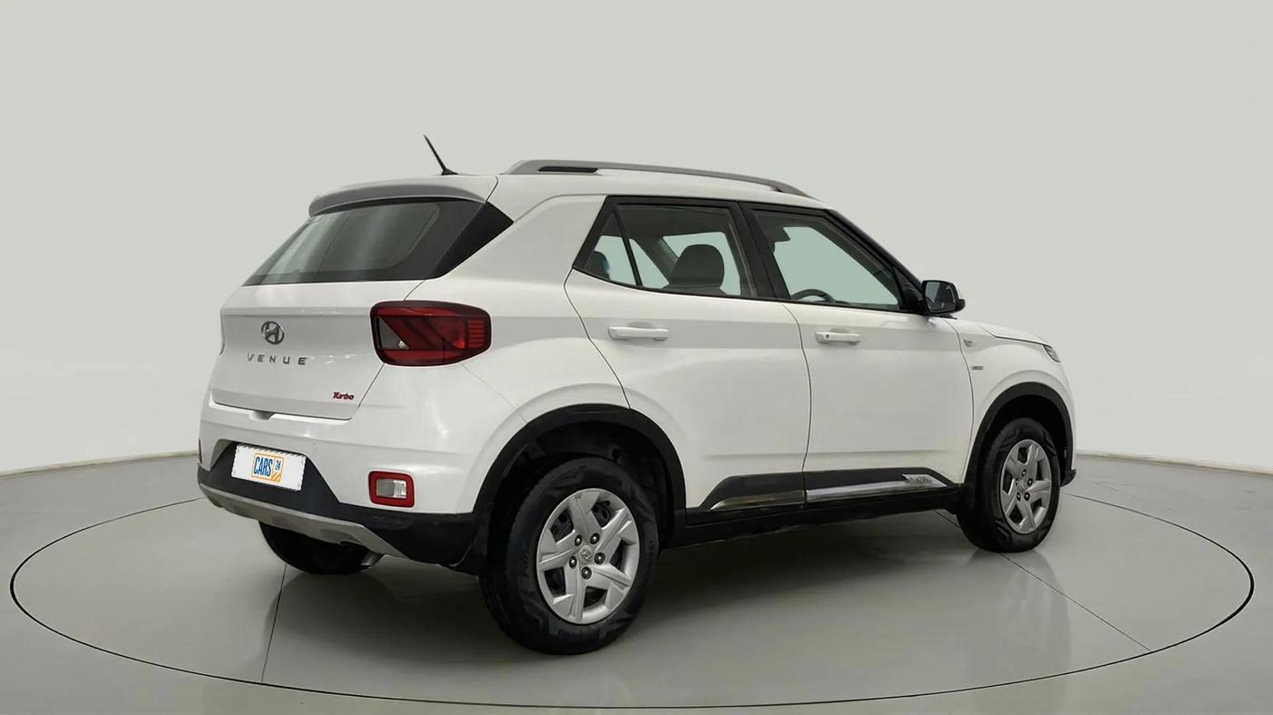 2019 Hyundai VENUE S 1.0 TURBO DCT, Petrol, Automatic, 123 km, Right Back Diagonal