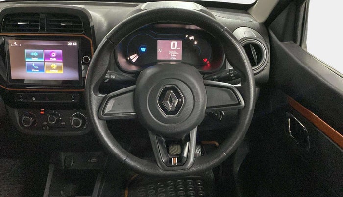 2019 Renault Kwid CLIMBER 1.0 AMT (O), Petrol, Automatic, 37,614 km, Steering Wheel Close Up