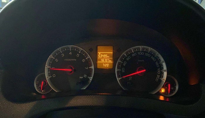 2017 Maruti Swift VXI, Petrol, Manual, 46,687 km, Odometer Image